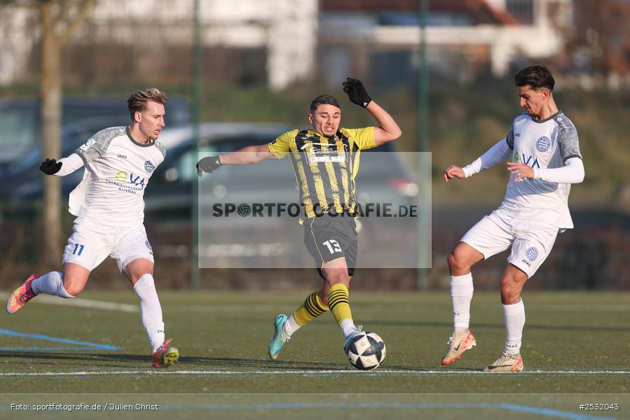 sport, Städtisches Stadion am Prischoß, SCH, SC 1960 Hanau, Regionalliga Südwest, Regionalfreundschaftsspiele, Hessenliga, Fussball, FCB, FC Bayern Alzenau, Alzenau, 24.01.2026 - Bild-ID: 2532043