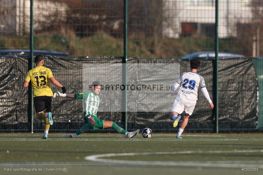 sport, Städtisches Stadion am Prischoß, SCH, SC 1960 Hanau, Regionalliga Südwest, Regionalfreundschaftsspiele, Hessenliga, Fussball, FCB, FC Bayern Alzenau, Alzenau, 24.01.2026 - Bild-ID: 2532053
