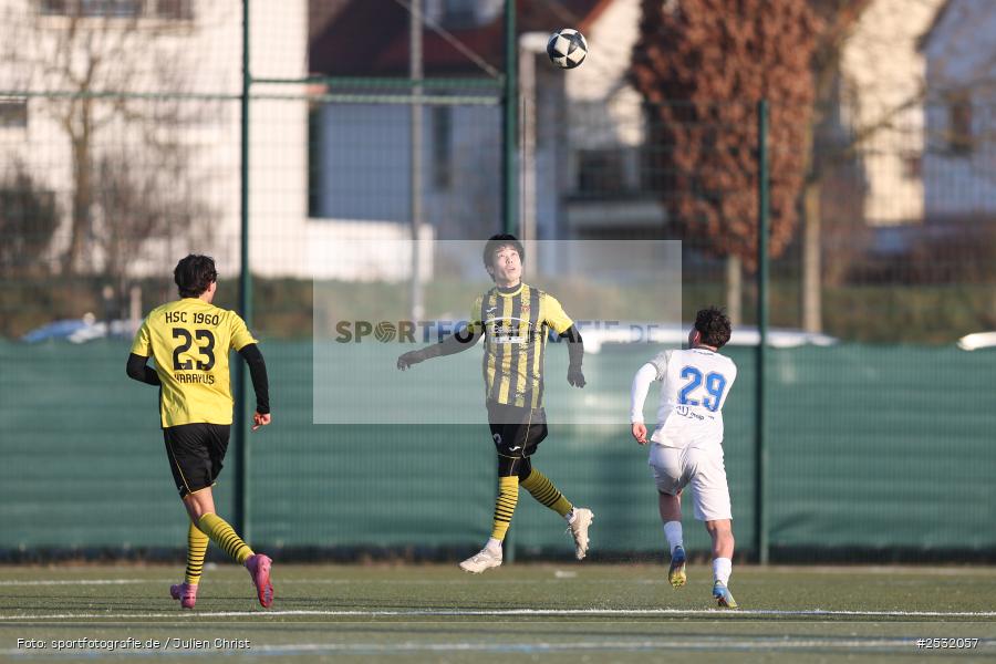 sport, Städtisches Stadion am Prischoß, SCH, SC 1960 Hanau, Regionalliga Südwest, Regionalfreundschaftsspiele, Hessenliga, Fussball, FCB, FC Bayern Alzenau, Alzenau, 24.01.2026 - Bild-ID: 2532057
