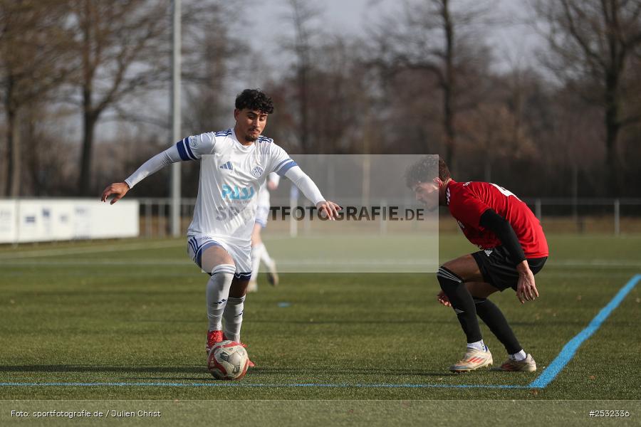 sport, Sportanlage Am Schönbusch, SpVgg Niedernberg, SV Viktoria Aschaffenburg, Regionalliga Bayern, Landesfreundschaftsspiele, KL Aschaffenburg, Fussball, BFV, Aschaffenburg, 24.01.2026 - Bild-ID: 2532336