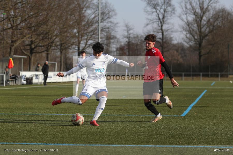 sport, Sportanlage Am Schönbusch, SpVgg Niedernberg, SV Viktoria Aschaffenburg, Regionalliga Bayern, Landesfreundschaftsspiele, KL Aschaffenburg, Fussball, BFV, Aschaffenburg, 24.01.2026 - Bild-ID: 2532338