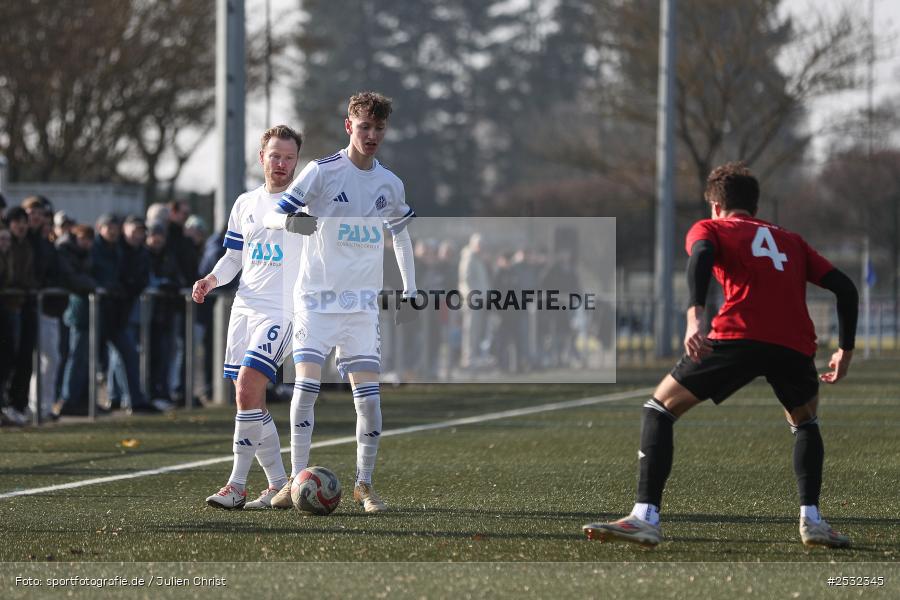 sport, Sportanlage Am Schönbusch, SpVgg Niedernberg, SV Viktoria Aschaffenburg, Regionalliga Bayern, Landesfreundschaftsspiele, KL Aschaffenburg, Fussball, BFV, Aschaffenburg, 24.01.2026 - Bild-ID: 2532345