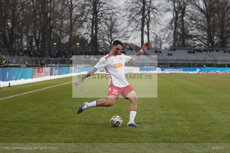Sachs-Stadion, Schweinfurt, 31.01.2026, sport, Fussball, DFB, 22. Spieltag, 3. Liga, SSV, FCS, SSV Jahn Regensburg, 1. FC Schweinfurt 1905 - Bild-ID: 2532571
