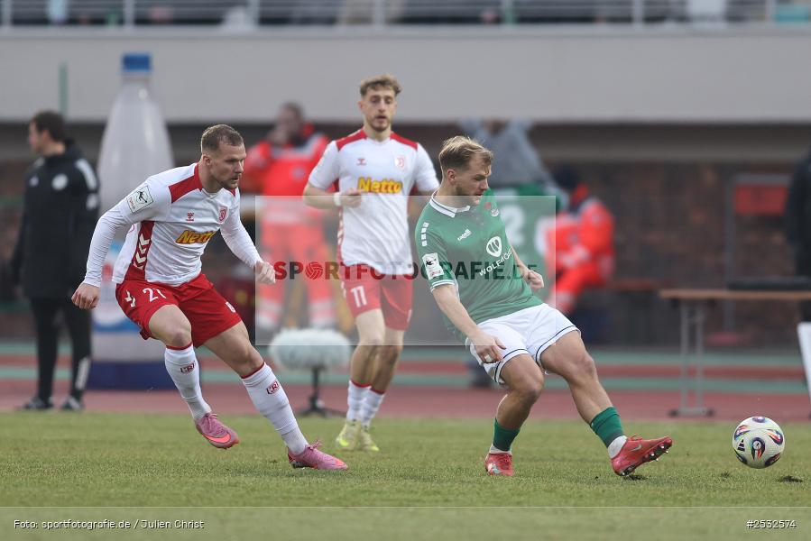 Sachs-Stadion, Schweinfurt, 31.01.2026, sport, Fussball, DFB, 22. Spieltag, 3. Liga, SSV, FCS, SSV Jahn Regensburg, 1. FC Schweinfurt 1905 - Bild-ID: 2532574