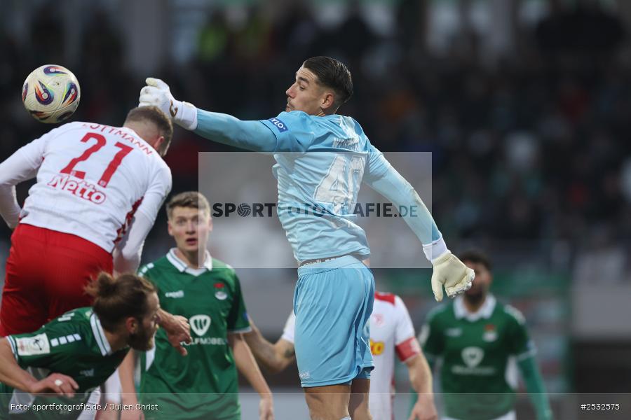 Sachs-Stadion, Schweinfurt, 31.01.2026, sport, Fussball, DFB, 22. Spieltag, 3. Liga, SSV, FCS, SSV Jahn Regensburg, 1. FC Schweinfurt 1905 - Bild-ID: 2532575