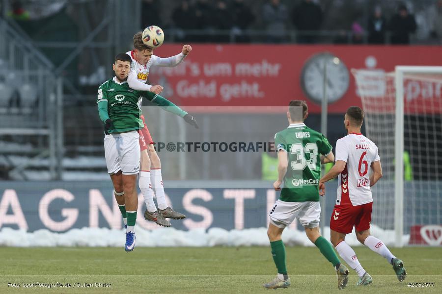 Sachs-Stadion, Schweinfurt, 31.01.2026, sport, Fussball, DFB, 22. Spieltag, 3. Liga, SSV, FCS, SSV Jahn Regensburg, 1. FC Schweinfurt 1905 - Bild-ID: 2532577