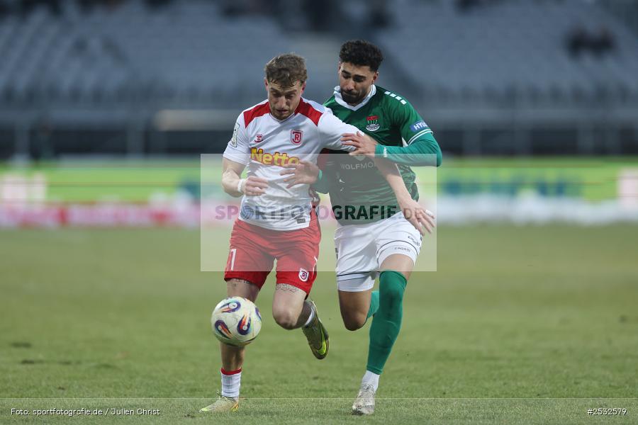 Sachs-Stadion, Schweinfurt, 31.01.2026, sport, Fussball, DFB, 22. Spieltag, 3. Liga, SSV, FCS, SSV Jahn Regensburg, 1. FC Schweinfurt 1905 - Bild-ID: 2532579