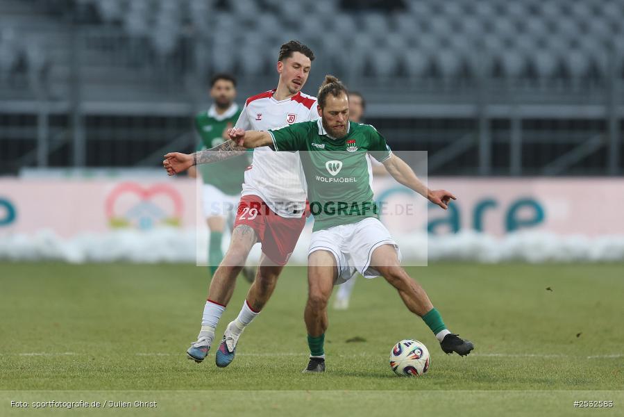 Sachs-Stadion, Schweinfurt, 31.01.2026, sport, Fussball, DFB, 22. Spieltag, 3. Liga, SSV, FCS, SSV Jahn Regensburg, 1. FC Schweinfurt 1905 - Bild-ID: 2532583