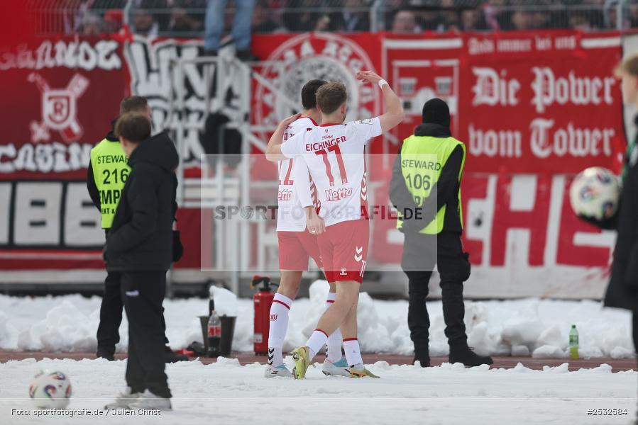 Sachs-Stadion, Schweinfurt, 31.01.2026, sport, Fussball, DFB, 22. Spieltag, 3. Liga, SSV, FCS, SSV Jahn Regensburg, 1. FC Schweinfurt 1905 - Bild-ID: 2532584