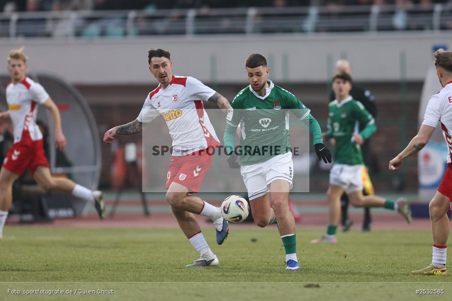 Sachs-Stadion, Schweinfurt, 31.01.2026, sport, Fussball, DFB, 22. Spieltag, 3. Liga, SSV, FCS, SSV Jahn Regensburg, 1. FC Schweinfurt 1905 - Bild-ID: 2532585