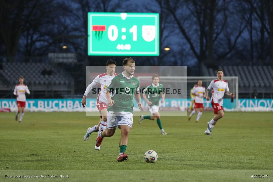 Sachs-Stadion, Schweinfurt, 31.01.2026, sport, Fussball, DFB, 22. Spieltag, 3. Liga, SSV, FCS, SSV Jahn Regensburg, 1. FC Schweinfurt 1905 - Bild-ID: 2532595