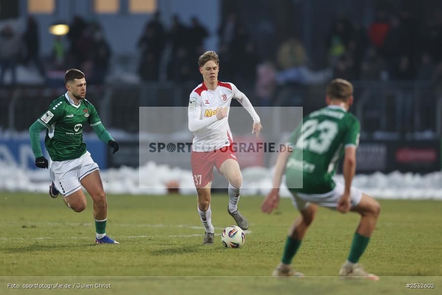Sachs-Stadion, Schweinfurt, 31.01.2026, sport, Fussball, DFB, 22. Spieltag, 3. Liga, SSV, FCS, SSV Jahn Regensburg, 1. FC Schweinfurt 1905 - Bild-ID: 2532602