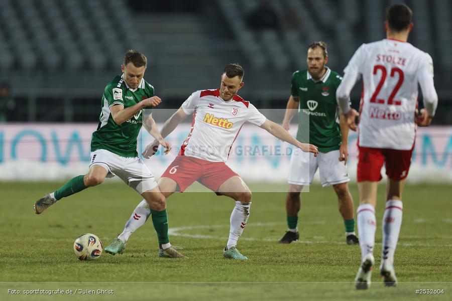 Sachs-Stadion, Schweinfurt, 31.01.2026, sport, Fussball, DFB, 22. Spieltag, 3. Liga, SSV, FCS, SSV Jahn Regensburg, 1. FC Schweinfurt 1905 - Bild-ID: 2532604