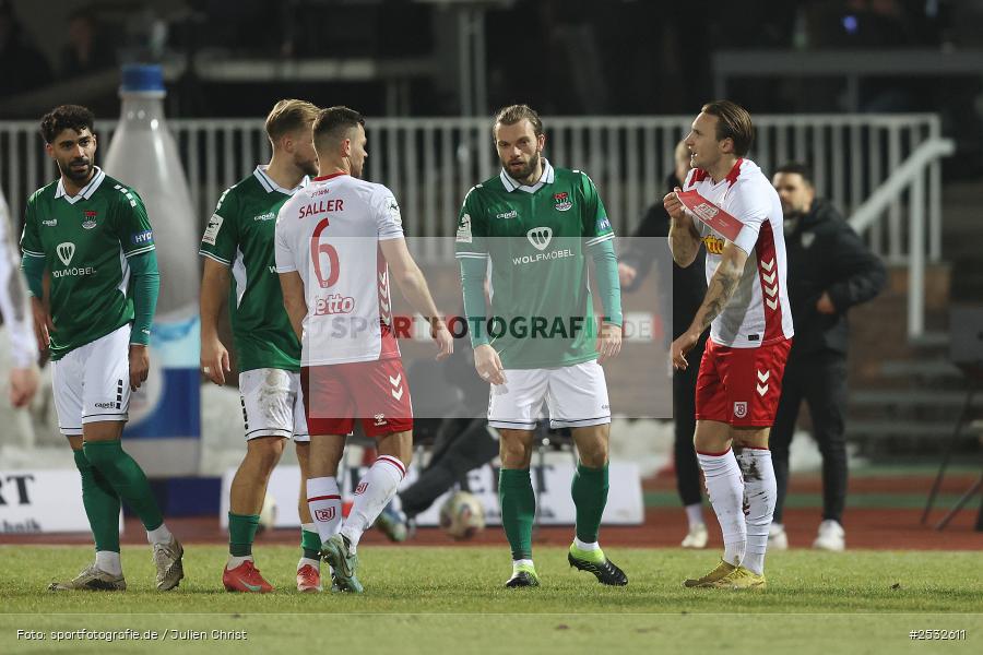Sachs-Stadion, Schweinfurt, 31.01.2026, sport, Fussball, DFB, 22. Spieltag, 3. Liga, SSV, FCS, SSV Jahn Regensburg, 1. FC Schweinfurt 1905 - Bild-ID: 2532611