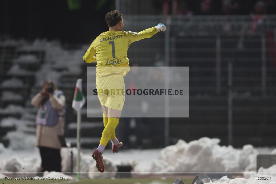 Sachs-Stadion, Schweinfurt, 31.01.2026, sport, Fussball, DFB, 22. Spieltag, 3. Liga, SSV, FCS, SSV Jahn Regensburg, 1. FC Schweinfurt 1905 - Bild-ID: 2532617