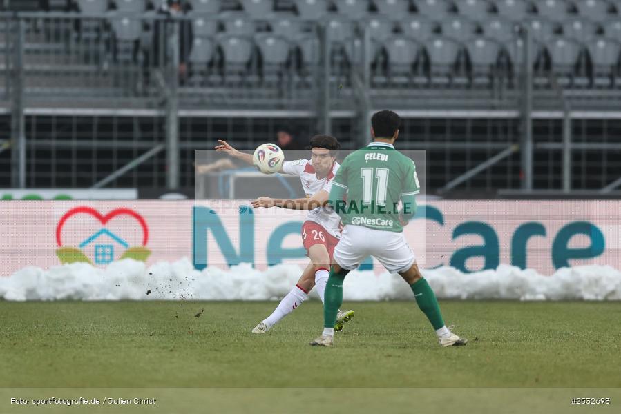 sport, Schweinfurt, Sachs-Stadion, SSV Jahn Regensburg, SSV, Fussball, FCS, DFB, 31.01.2026, 3. Liga, 22. Spieltag, 1. FC Schweinfurt 1905 - Bild-ID: 2532693