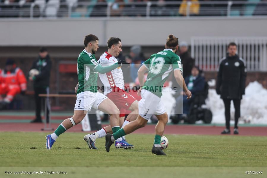 sport, Schweinfurt, Sachs-Stadion, SSV Jahn Regensburg, SSV, Fussball, FCS, DFB, 31.01.2026, 3. Liga, 22. Spieltag, 1. FC Schweinfurt 1905 - Bild-ID: 2532697