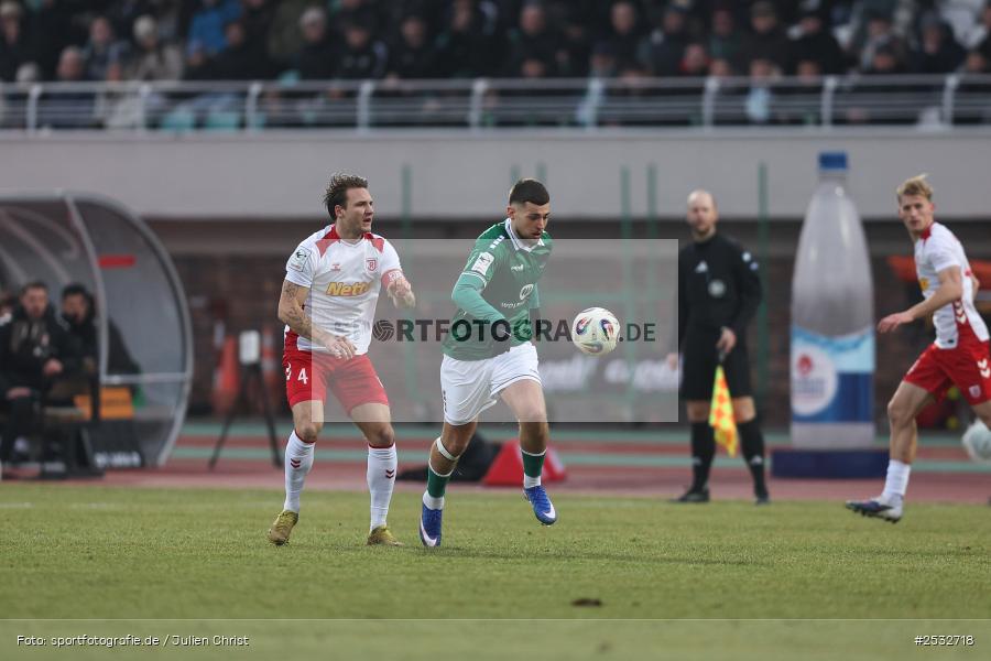 sport, Schweinfurt, Sachs-Stadion, SSV Jahn Regensburg, SSV, Fussball, FCS, DFB, 31.01.2026, 3. Liga, 22. Spieltag, 1. FC Schweinfurt 1905 - Bild-ID: 2532718