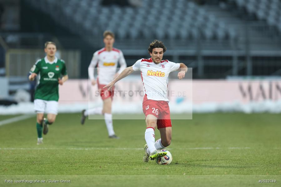 sport, Schweinfurt, Sachs-Stadion, SSV Jahn Regensburg, SSV, Fussball, FCS, DFB, 31.01.2026, 3. Liga, 22. Spieltag, 1. FC Schweinfurt 1905 - Bild-ID: 2532749