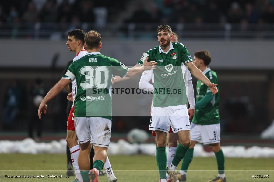 sport, Schweinfurt, Sachs-Stadion, SSV Jahn Regensburg, SSV, Fussball, FCS, DFB, 31.01.2026, 3. Liga, 22. Spieltag, 1. FC Schweinfurt 1905 - Bild-ID: 2532805