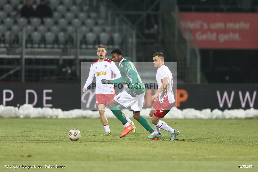 sport, Schweinfurt, Sachs-Stadion, SSV Jahn Regensburg, SSV, Fussball, FCS, DFB, 31.01.2026, 3. Liga, 22. Spieltag, 1. FC Schweinfurt 1905 - Bild-ID: 2532831
