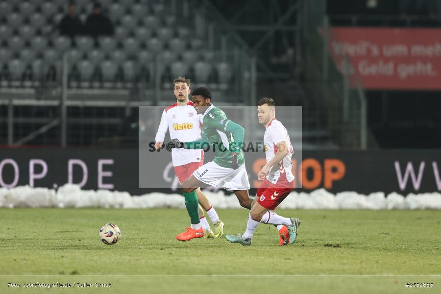 sport, Schweinfurt, Sachs-Stadion, SSV Jahn Regensburg, SSV, Fussball, FCS, DFB, 31.01.2026, 3. Liga, 22. Spieltag, 1. FC Schweinfurt 1905 - Bild-ID: 2532833
