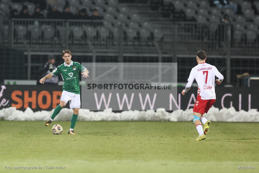 sport, Schweinfurt, Sachs-Stadion, SSV Jahn Regensburg, SSV, Fussball, FCS, DFB, 31.01.2026, 3. Liga, 22. Spieltag, 1. FC Schweinfurt 1905 - Bild-ID: 2532834