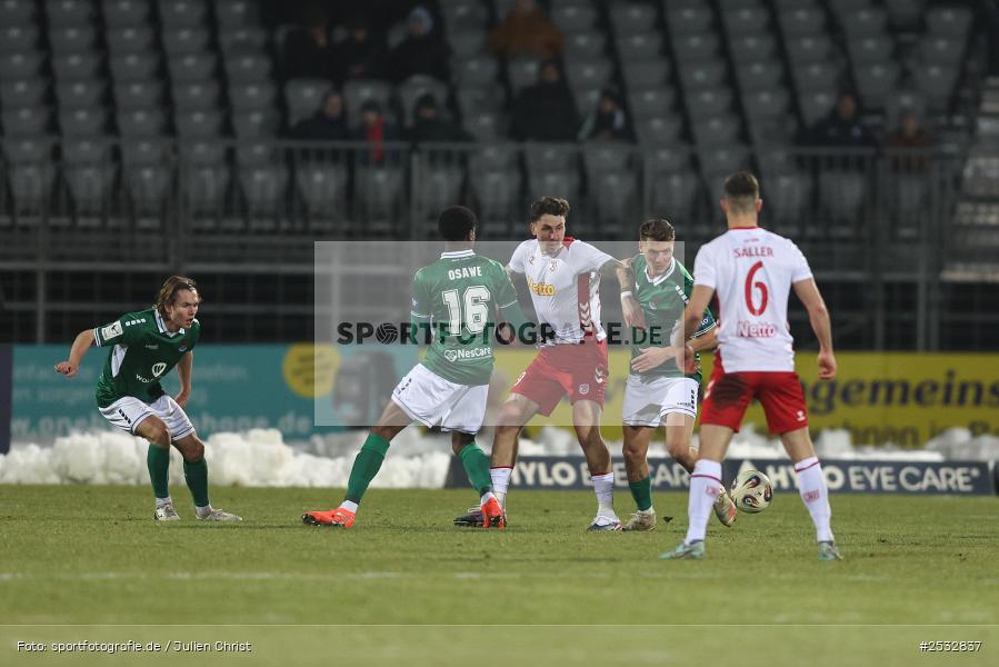 sport, Schweinfurt, Sachs-Stadion, SSV Jahn Regensburg, SSV, Fussball, FCS, DFB, 31.01.2026, 3. Liga, 22. Spieltag, 1. FC Schweinfurt 1905 - Bild-ID: 2532837