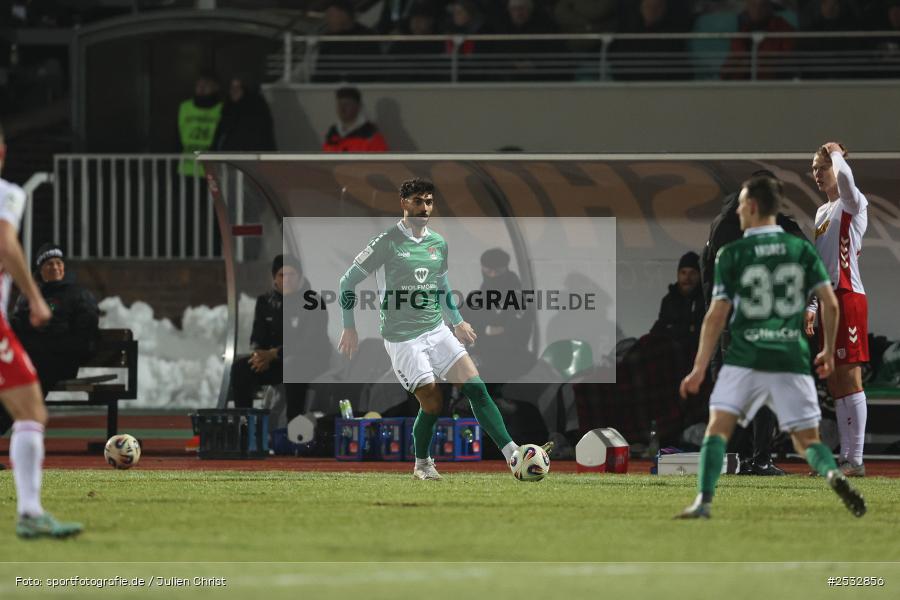 sport, Schweinfurt, Sachs-Stadion, SSV Jahn Regensburg, SSV, Fussball, FCS, DFB, 31.01.2026, 3. Liga, 22. Spieltag, 1. FC Schweinfurt 1905 - Bild-ID: 2532856