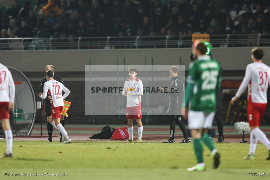 sport, Schweinfurt, Sachs-Stadion, SSV Jahn Regensburg, SSV, Fussball, FCS, DFB, 31.01.2026, 3. Liga, 22. Spieltag, 1. FC Schweinfurt 1905 - Bild-ID: 2532895