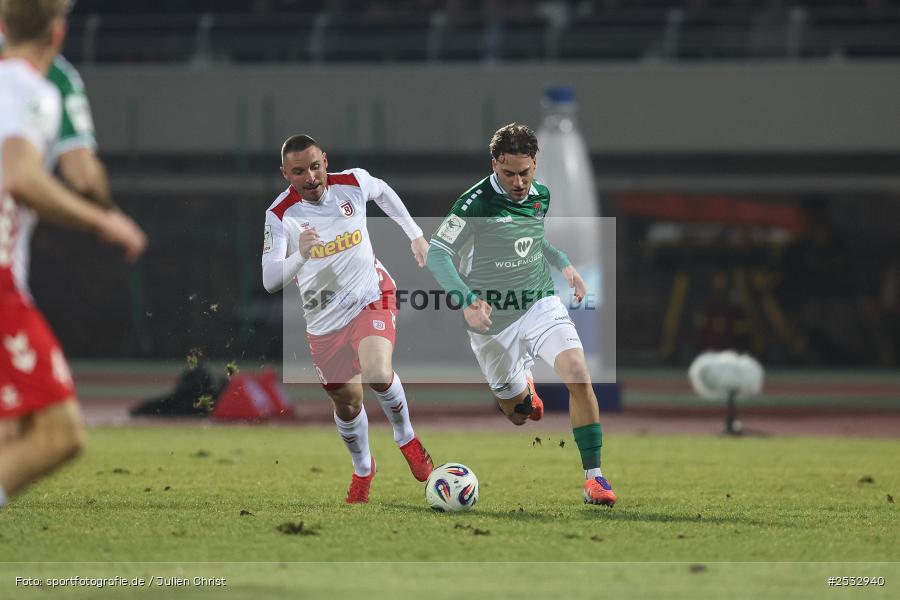 sport, Schweinfurt, Sachs-Stadion, SSV Jahn Regensburg, SSV, Fussball, FCS, DFB, 31.01.2026, 3. Liga, 22. Spieltag, 1. FC Schweinfurt 1905 - Bild-ID: 2532940
