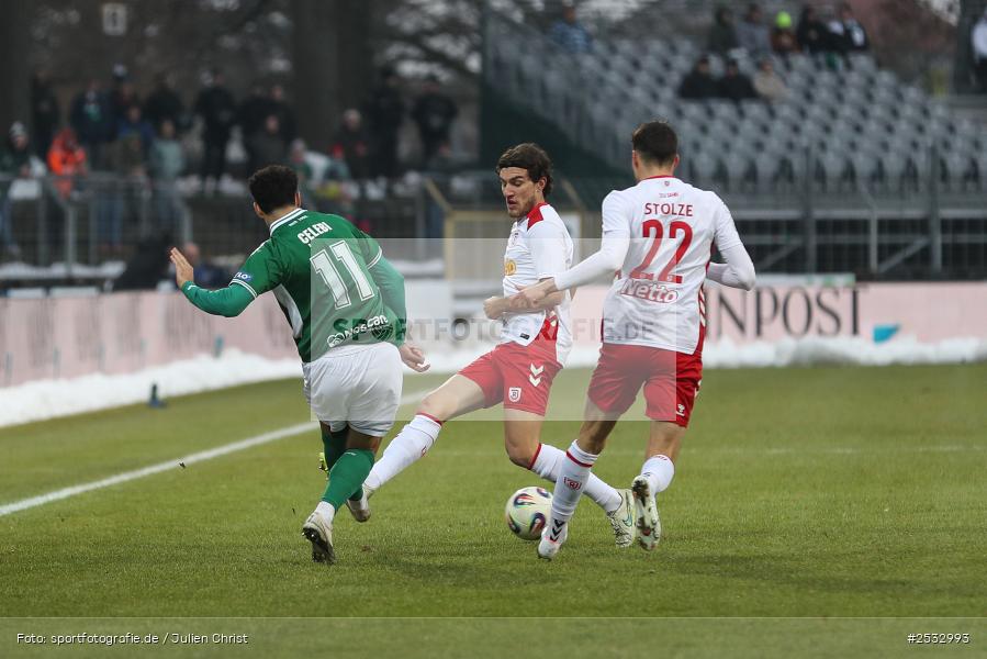 sport, Schweinfurt, Sachs-Stadion, SSV Jahn Regensburg, SSV, Fussball, FCS, DFB, 31.01.2026, 3. Liga, 22. Spieltag, 1. FC Schweinfurt 1905 - Bild-ID: 2532993