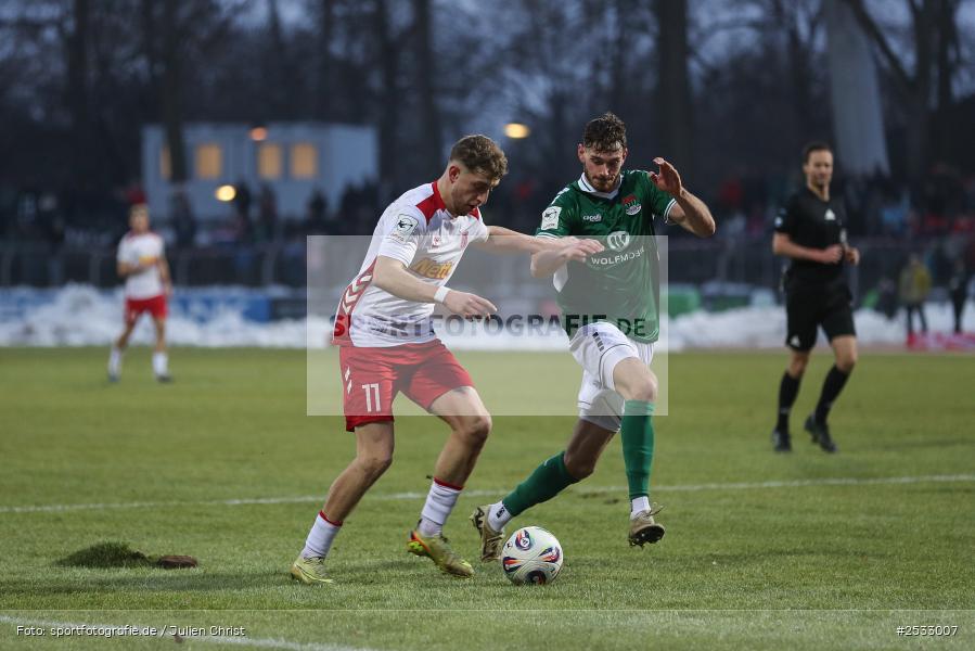 sport, Schweinfurt, Sachs-Stadion, SSV Jahn Regensburg, SSV, Fussball, FCS, DFB, 31.01.2026, 3. Liga, 22. Spieltag, 1. FC Schweinfurt 1905 - Bild-ID: 2533007