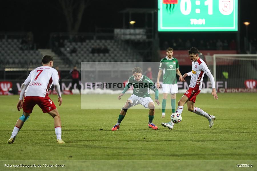 sport, Schweinfurt, Sachs-Stadion, SSV Jahn Regensburg, SSV, Fussball, FCS, DFB, 31.01.2026, 3. Liga, 22. Spieltag, 1. FC Schweinfurt 1905 - Bild-ID: 2533016