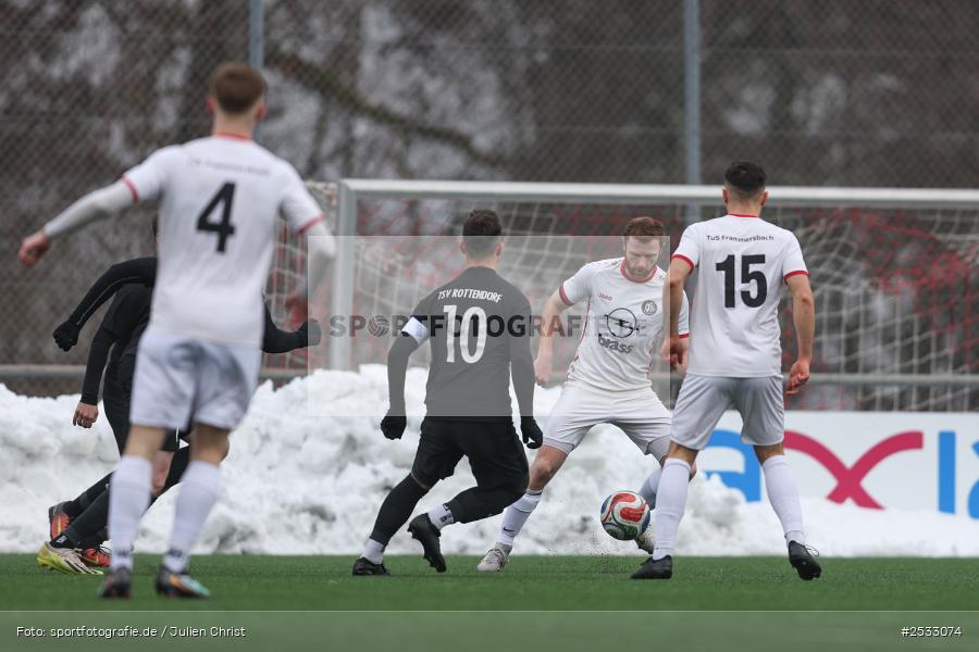 sport, TuS Frammersbach, TSV Rottendorf, Landesliga Nordwest, Landesfreundschaftsspiele, Fussball, Fuhrmann Arena, Frammersbach, Bezirksliga Ufr. West, BFV, 01.02.2026 - Bild-ID: 2533074