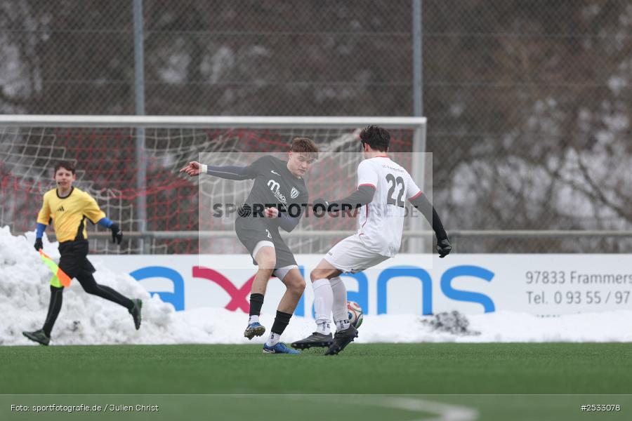 sport, TuS Frammersbach, TSV Rottendorf, Landesliga Nordwest, Landesfreundschaftsspiele, Fussball, Fuhrmann Arena, Frammersbach, Bezirksliga Ufr. West, BFV, 01.02.2026 - Bild-ID: 2533078