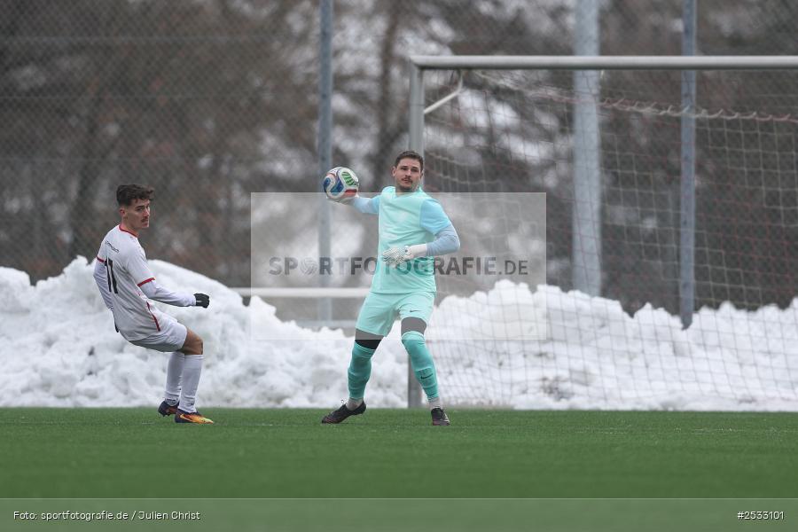 sport, TuS Frammersbach, TSV Rottendorf, Landesliga Nordwest, Landesfreundschaftsspiele, Fussball, Fuhrmann Arena, Frammersbach, Bezirksliga Ufr. West, BFV, 01.02.2026 - Bild-ID: 2533101