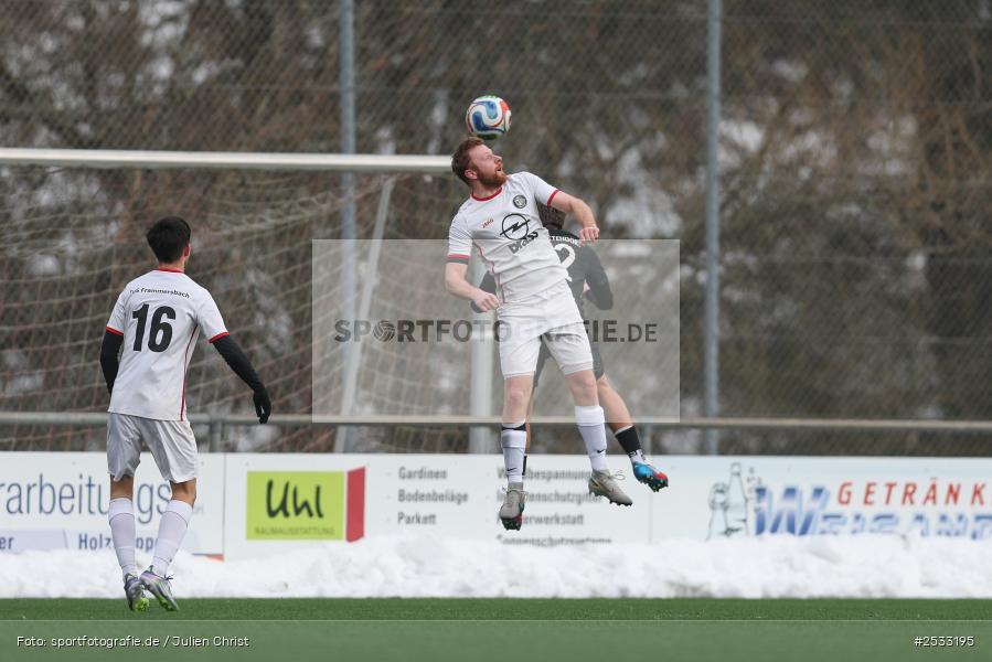 sport, TuS Frammersbach, TSV Rottendorf, Landesliga Nordwest, Landesfreundschaftsspiele, Fussball, Fuhrmann Arena, Frammersbach, Bezirksliga Ufr. West, BFV, 01.02.2026 - Bild-ID: 2533195