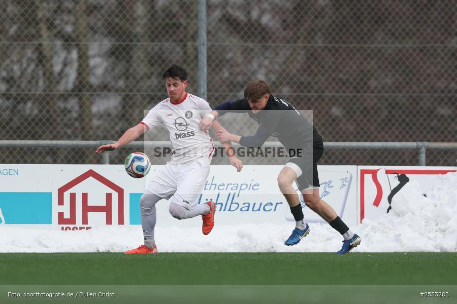 sport, TuS Frammersbach, TSV Rottendorf, Landesliga Nordwest, Landesfreundschaftsspiele, Fussball, Fuhrmann Arena, Frammersbach, Bezirksliga Ufr. West, BFV, 01.02.2026 - Bild-ID: 2533203