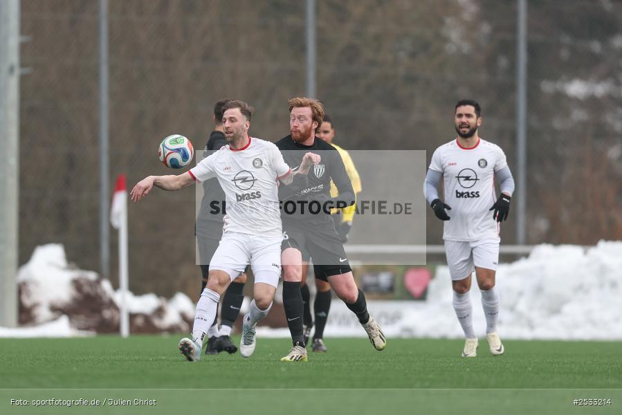 sport, TuS Frammersbach, TSV Rottendorf, Landesliga Nordwest, Landesfreundschaftsspiele, Fussball, Fuhrmann Arena, Frammersbach, Bezirksliga Ufr. West, BFV, 01.02.2026 - Bild-ID: 2533214