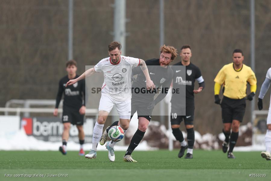 sport, TuS Frammersbach, TSV Rottendorf, Landesliga Nordwest, Landesfreundschaftsspiele, Fussball, Fuhrmann Arena, Frammersbach, Bezirksliga Ufr. West, BFV, 01.02.2026 - Bild-ID: 2533220