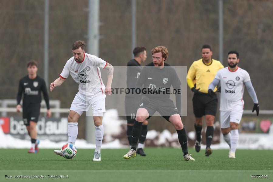 sport, TuS Frammersbach, TSV Rottendorf, Landesliga Nordwest, Landesfreundschaftsspiele, Fussball, Fuhrmann Arena, Frammersbach, Bezirksliga Ufr. West, BFV, 01.02.2026 - Bild-ID: 2533222