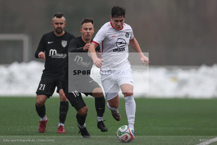 sport, TuS Frammersbach, TSV Rottendorf, Landesliga Nordwest, Landesfreundschaftsspiele, Fussball, Fuhrmann Arena, Frammersbach, Bezirksliga Ufr. West, BFV, 01.02.2026 - Bild-ID: 2533280