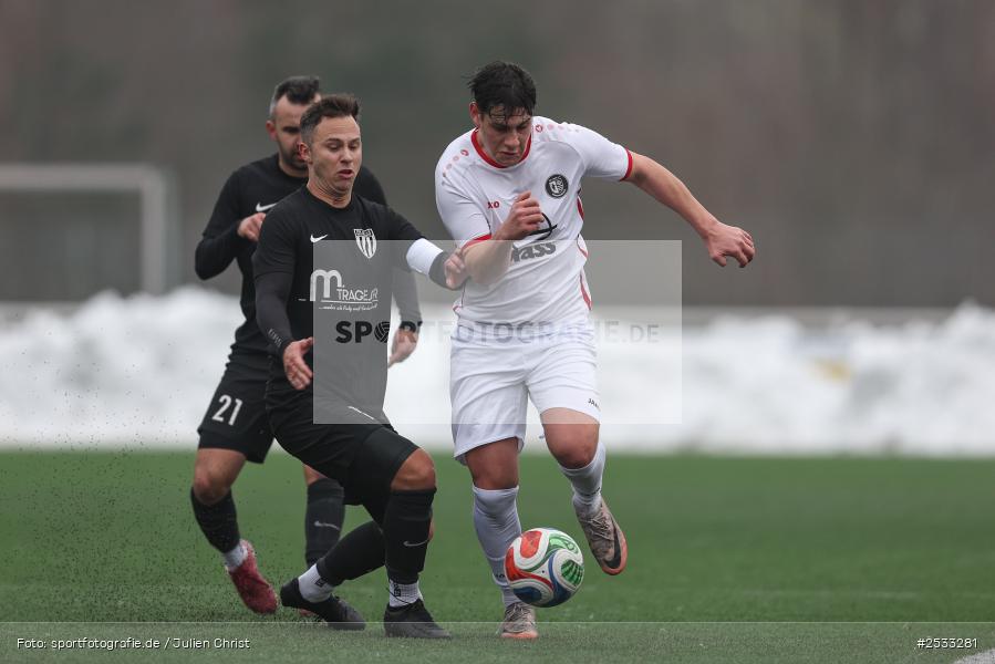 sport, TuS Frammersbach, TSV Rottendorf, Landesliga Nordwest, Landesfreundschaftsspiele, Fussball, Fuhrmann Arena, Frammersbach, Bezirksliga Ufr. West, BFV, 01.02.2026 - Bild-ID: 2533281