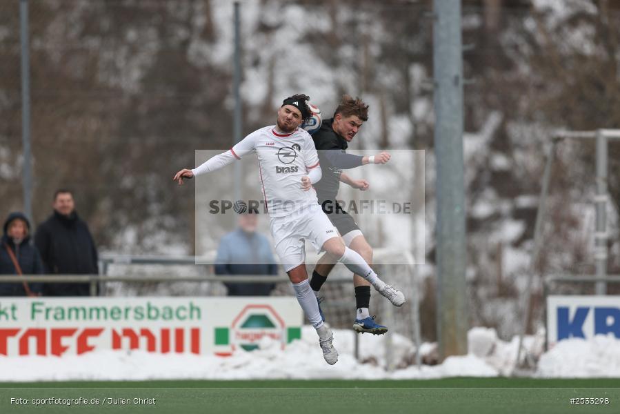 sport, TuS Frammersbach, TSV Rottendorf, Landesliga Nordwest, Landesfreundschaftsspiele, Fussball, Fuhrmann Arena, Frammersbach, Bezirksliga Ufr. West, BFV, 01.02.2026 - Bild-ID: 2533298
