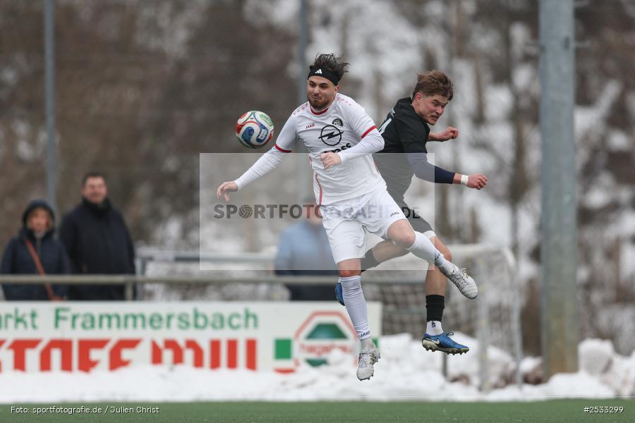 sport, TuS Frammersbach, TSV Rottendorf, Landesliga Nordwest, Landesfreundschaftsspiele, Fussball, Fuhrmann Arena, Frammersbach, Bezirksliga Ufr. West, BFV, 01.02.2026 - Bild-ID: 2533299