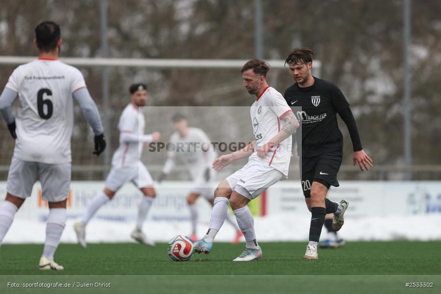 sport, TuS Frammersbach, TSV Rottendorf, Landesliga Nordwest, Landesfreundschaftsspiele, Fussball, Fuhrmann Arena, Frammersbach, Bezirksliga Ufr. West, BFV, 01.02.2026 - Bild-ID: 2533302