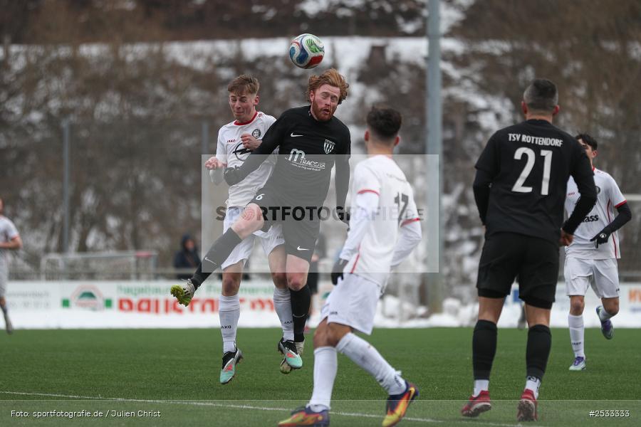 sport, TuS Frammersbach, TSV Rottendorf, Landesliga Nordwest, Landesfreundschaftsspiele, Fussball, Fuhrmann Arena, Frammersbach, Bezirksliga Ufr. West, BFV, 01.02.2026 - Bild-ID: 2533333