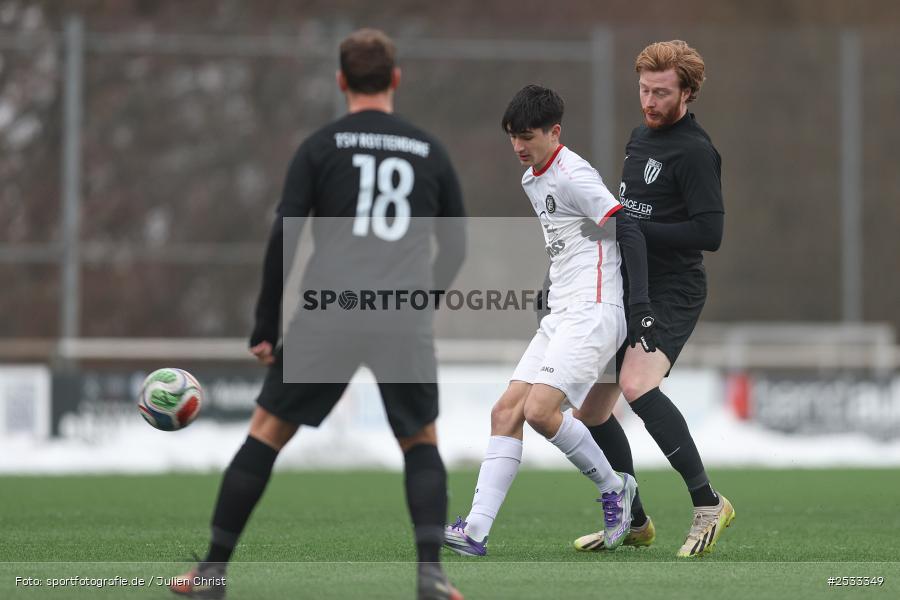 sport, TuS Frammersbach, TSV Rottendorf, Landesliga Nordwest, Landesfreundschaftsspiele, Fussball, Fuhrmann Arena, Frammersbach, Bezirksliga Ufr. West, BFV, 01.02.2026 - Bild-ID: 2533349