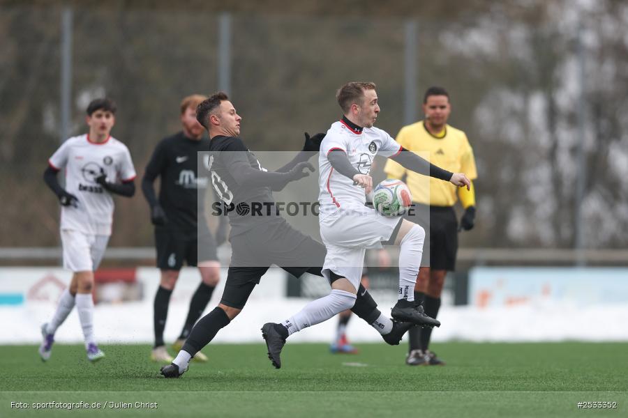 sport, TuS Frammersbach, TSV Rottendorf, Landesliga Nordwest, Landesfreundschaftsspiele, Fussball, Fuhrmann Arena, Frammersbach, Bezirksliga Ufr. West, BFV, 01.02.2026 - Bild-ID: 2533352
